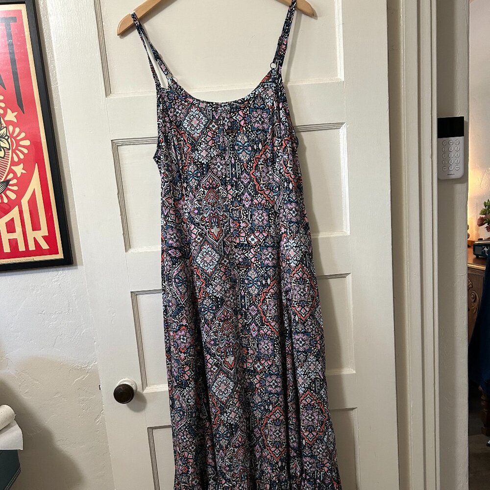 NWT Torrid Chalice Trapeze Tiered Dress